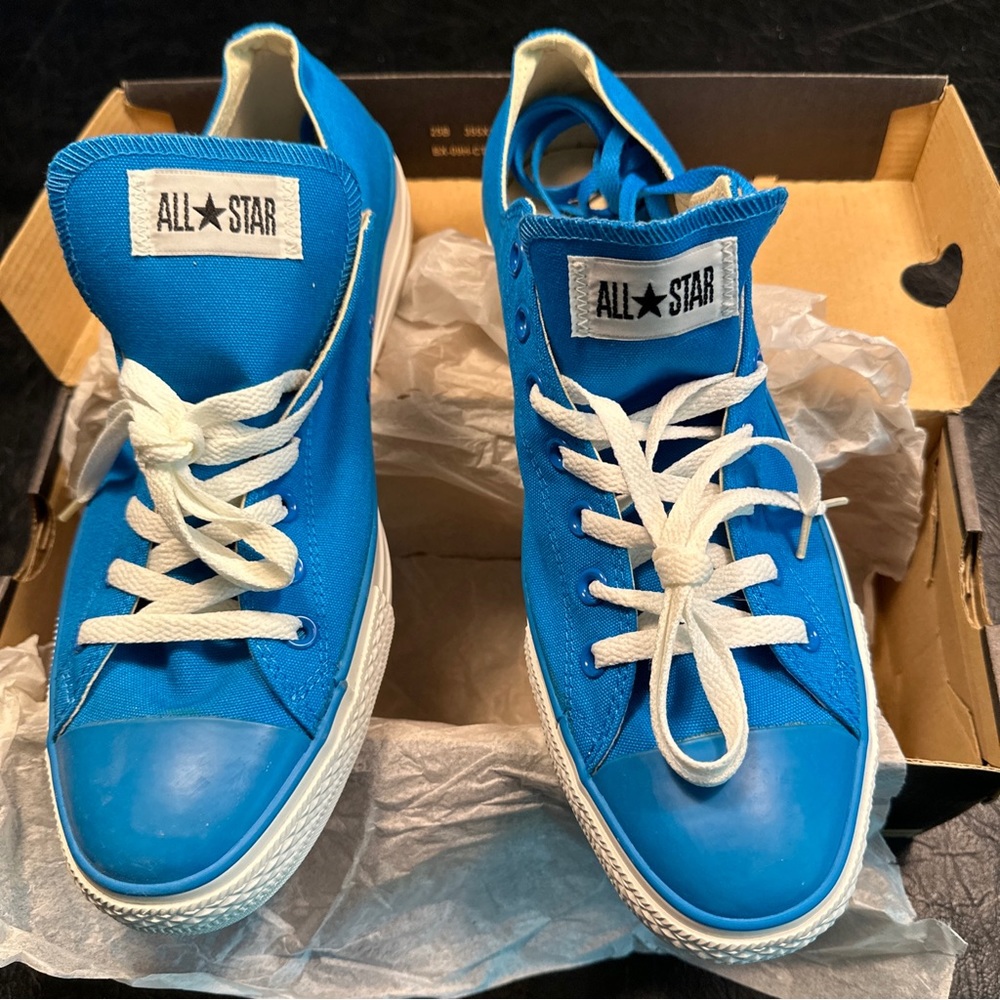 NTW/Box Converse All-Star Chuck Taylor Sp Ox Blue Sz 13 Men’s Sz 15 Women’s - Picture 2 of 7